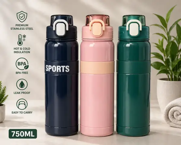 750ml Stainless Steel Bottle