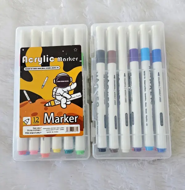 Acrylic Markers 12pcs set