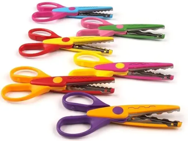 Art and Craft Zig zag Paper Shaper Scissor, Assorted Color