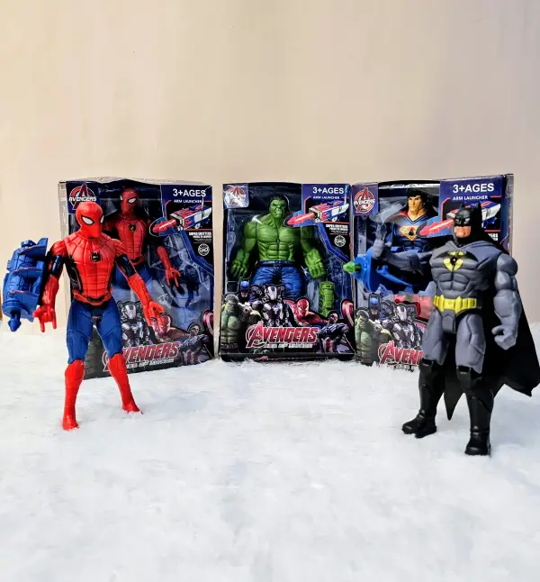 Avengers Actions figures with arm launcher