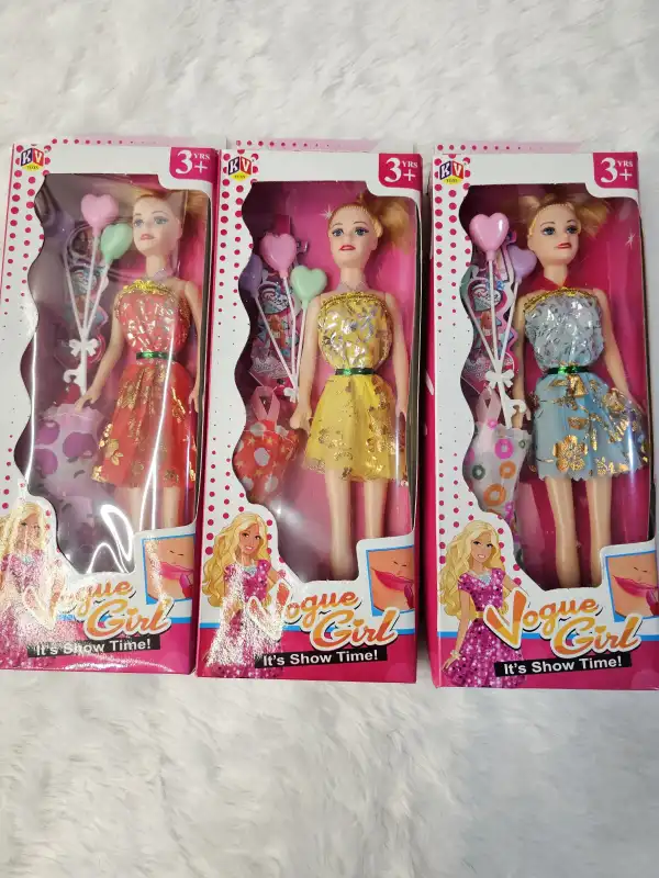 Barbie Doll Toy Set For Girls