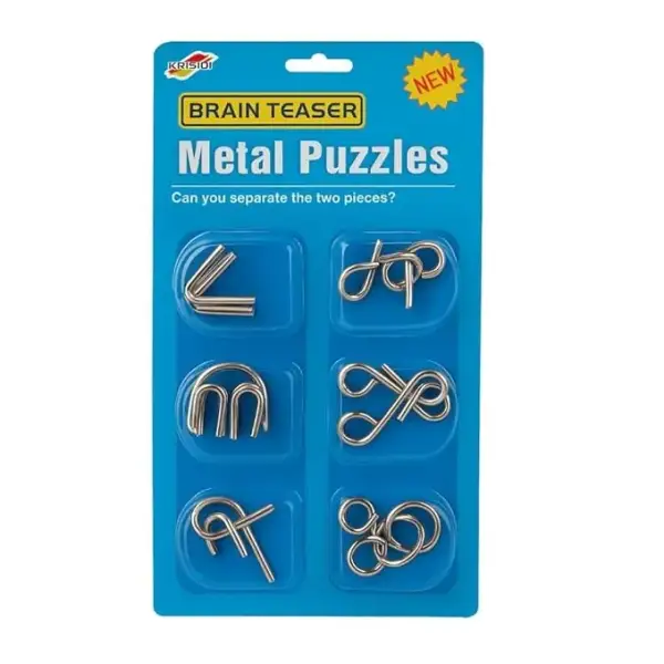 Brain Teasers Metal Wire Puzzle Toys