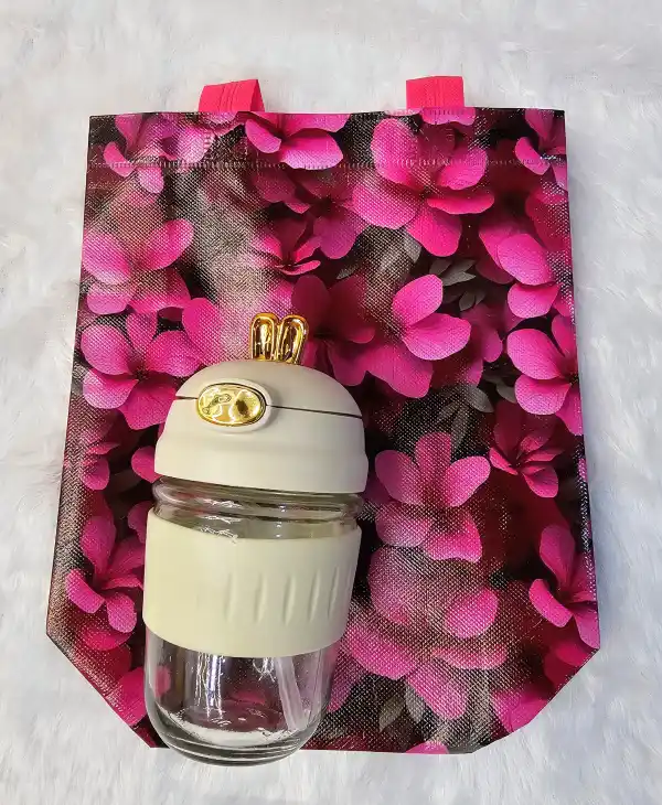 🐇 Bunny Lid Premium Glass Jar with Gift Bag
