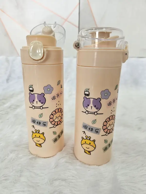Cartoon Glass water bottles