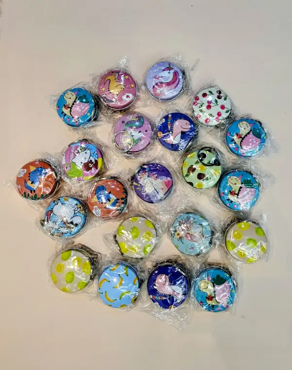Coin Box With Key Chain