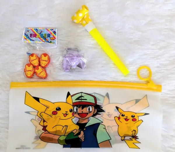 Colorful Kids' Stationery Kit with Cartoon Theme