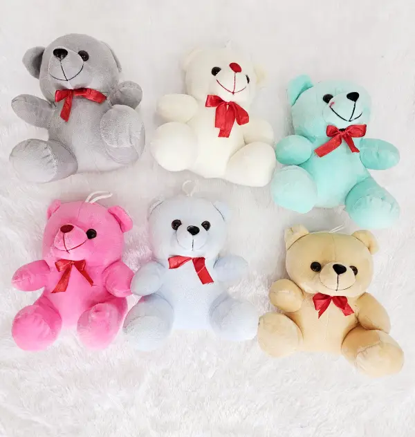 Colorful Plush Teddy Bear 20cm