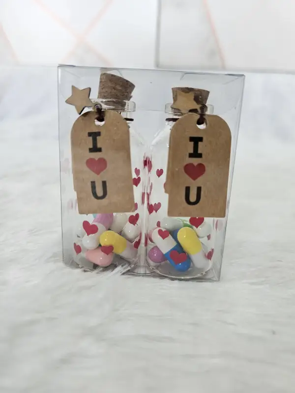 Cute Love Capsule Messages Bottle