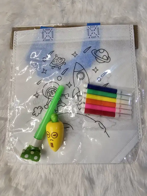 DIY Coloring Gift Set with Sharpener & Toy