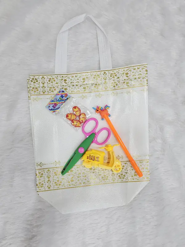 Festive Kids Stationery Tote