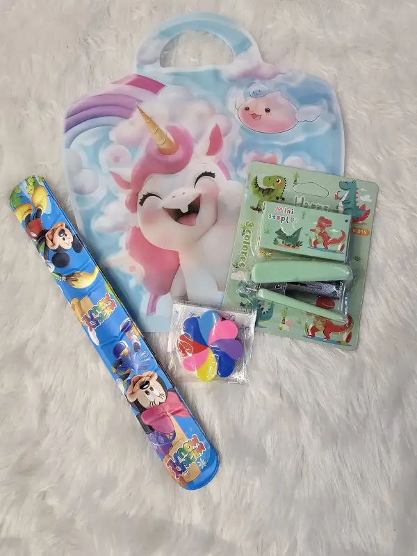 Gift Set with Mini Stapler & Slap Band