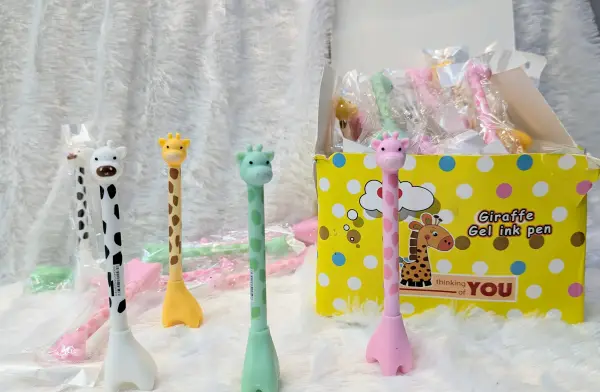 Giraffe Cartoon Gel Pen