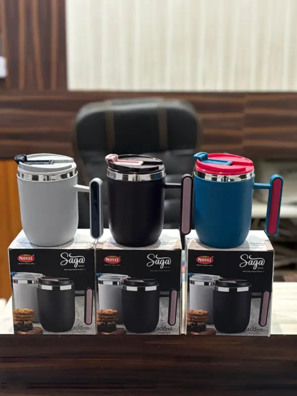 Insulated Steel Mug 400ml
