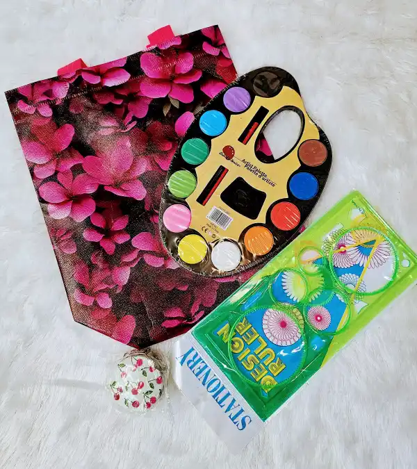 Kiddo Fun Pack-PaintingSet, design ruler, coinbox