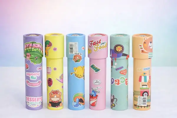 Kids Magic Kaleidoscope Telescope Toy | Cartoon Design Educational Toy | Birthday Return Gift & Part