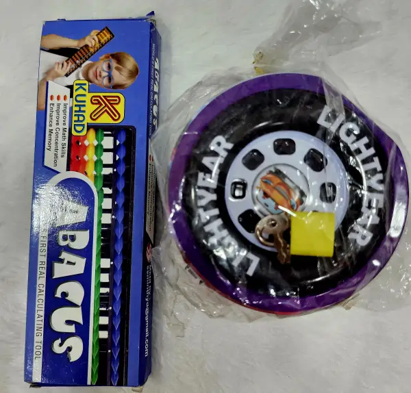 Knowledge & Fun Combo - Abacus & Coin box