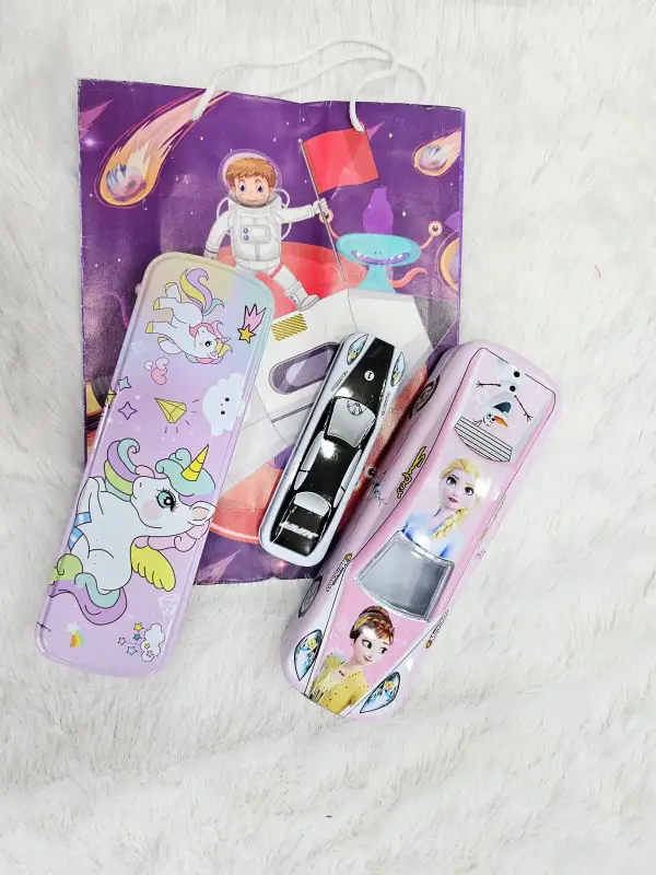 Metal Box with bag combo