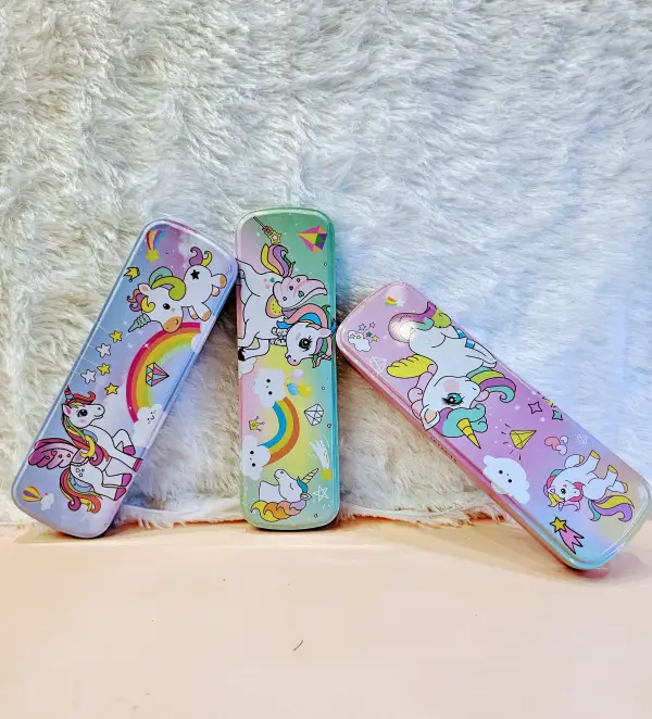 Metal Pencil Box for Kids