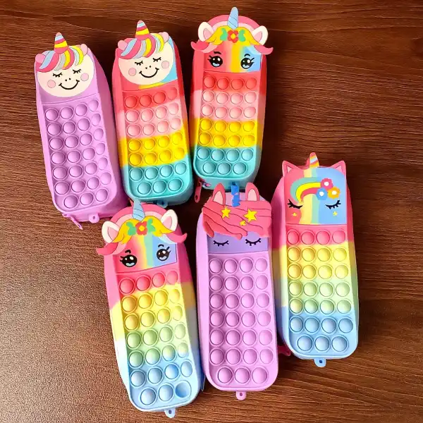 Pop it toy pencil case