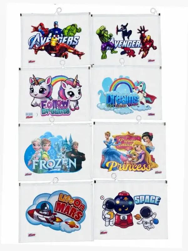 Premium A4 Plastic Folder Pouch with Zip Lock