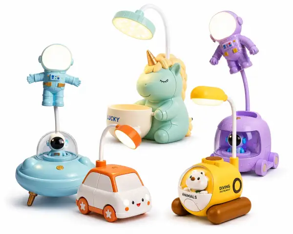 Premium Rechargeable LED Table Lamp for Kids