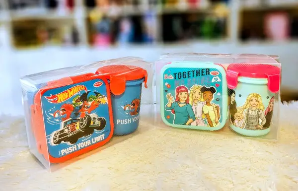 Printed Lunch box Set 450ml box + 350ml Tumbler