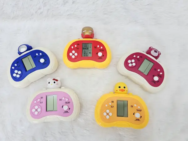 Retro-style handheld game consoles