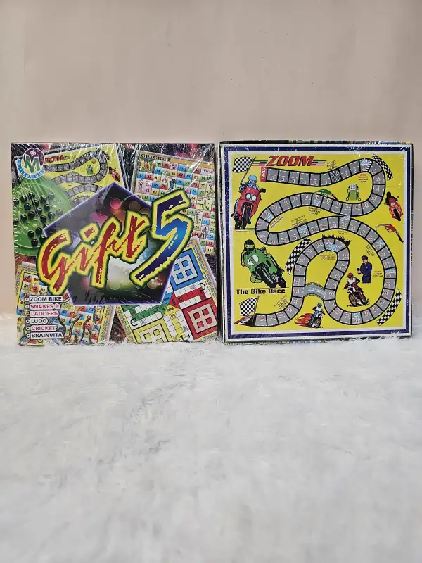 Snake and Ladder 5 in 1 Gift Pack