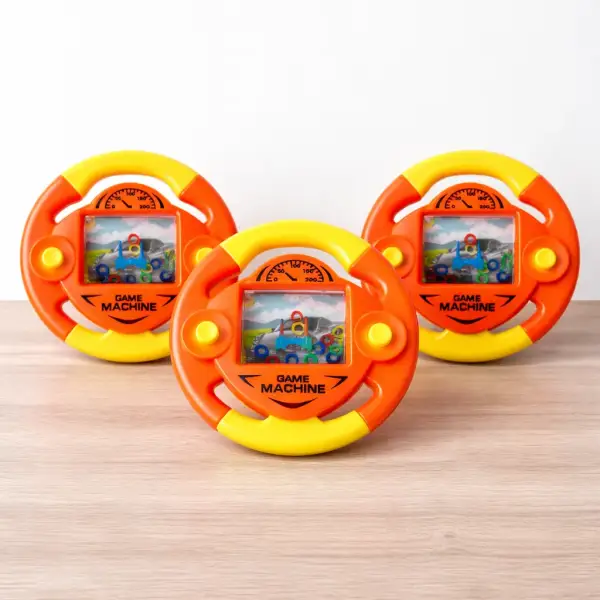 Steering Wheel water console ring toss game