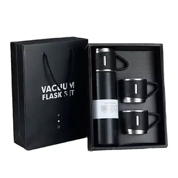 Vacuum Flask Set with 2 Cups