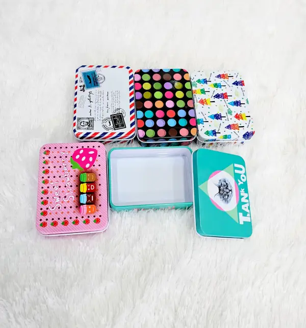 Vintage Storage Metal Box for kids